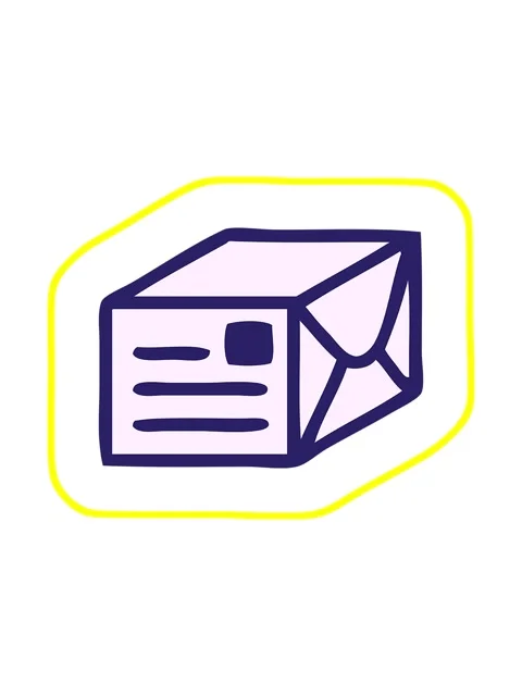 Radioactive glowing animation of cute paper parcel Stock Footage 324317046