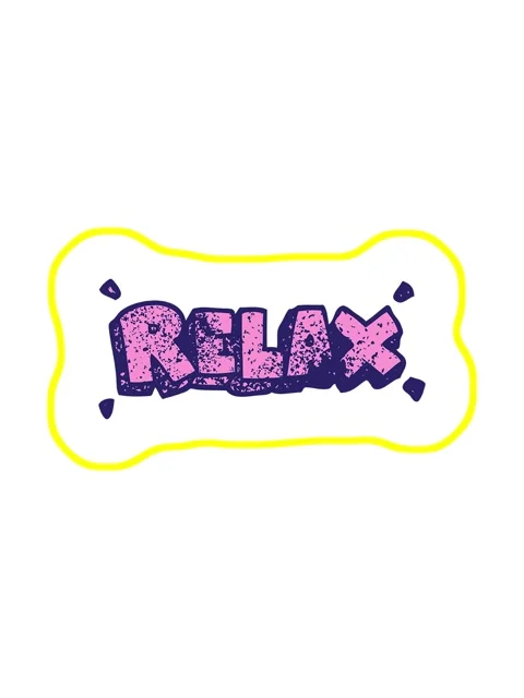 Radioactive glowing animation of relax text Stock Footage 324436232
