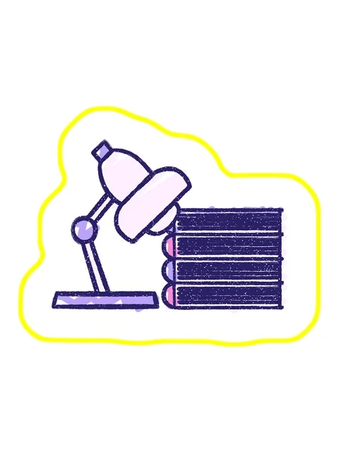Radioactive glowing animation of Study Area Chalk Drawing Stock Footage 324046643