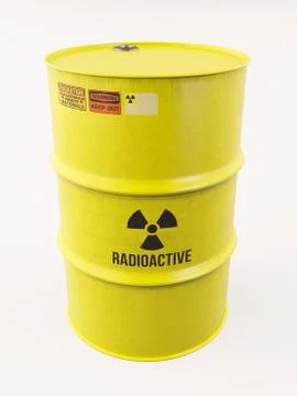 Radioactive materials Stock Photos