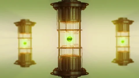 Radioactive Matter Capsule Stock Footage 265010307