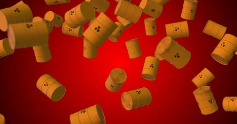 Radioactive stalk falling Video stock 91246832