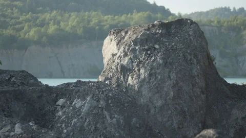 Radioactive stones Stock Footage 117831898