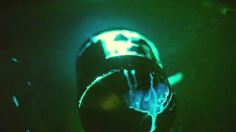Radioactive waste clean Stock Footage