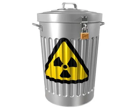 Radioactive waste Stock Illustration