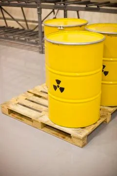 Radioactive waste Stock Photos