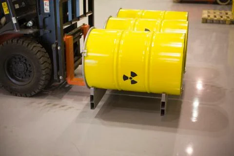 Radioactive waste Stock Photos