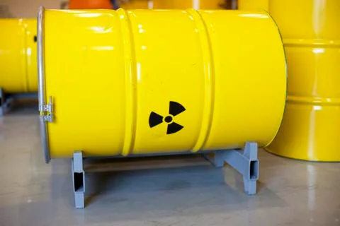 Radioactive waste Stock Photos