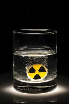 Radioactive water Stock Photos