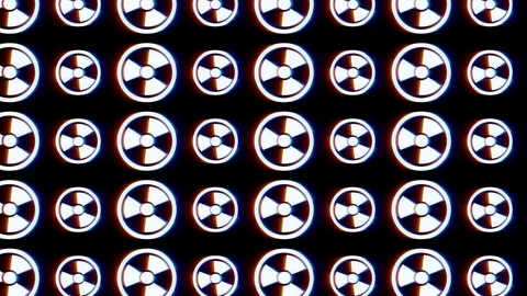 RadioactiveGlitchy Background. 4K, 30fps Stock Footage 119935291