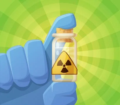 Radioactivity Stock Illustration
