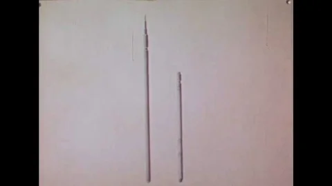 The radioactivity logging tool used to measure radioactivity of deep layers of Stock Footage 120396951