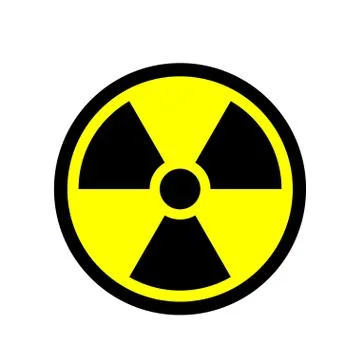 Radioactivity sign. Stock Illustration