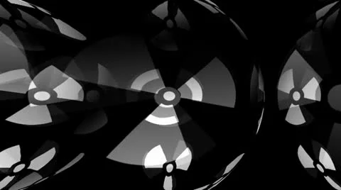 Radioactivity Symbol Motion Mapping Vidéo 24721207