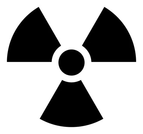 Radioactivity - Vector Icon Illustration Stock Illustration