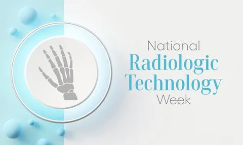 Radiologic Technology week Stock Illustration