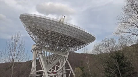 Radiotelescope time lapse Vídeo Stock 54766044