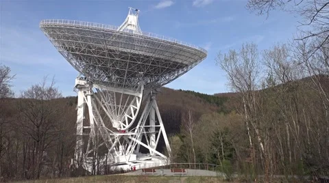 Radiotelescope time lapse Vídeo Stock 54766568