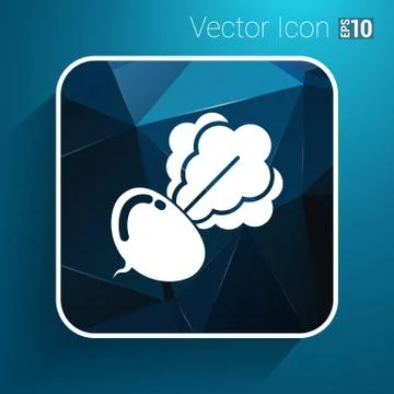 Radish abstract isolated logo beetroot food vector Stock Illustration