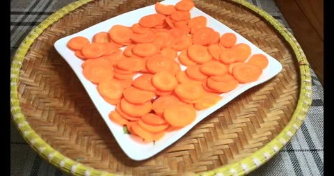 Radish and carrot Stock Footage 292622211