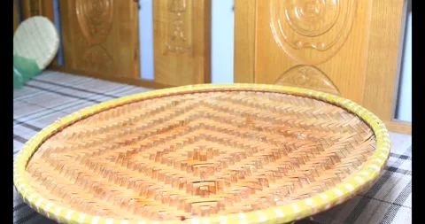 Radish on the basket Video stock 294179889