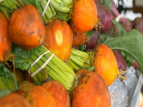 Radish CU Stock Footage 75382791