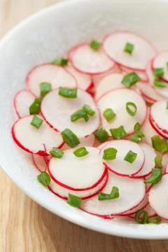 Radish salad Stock Photos