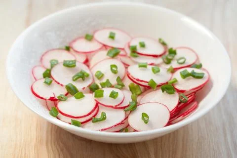 Radish salad Stock Photos