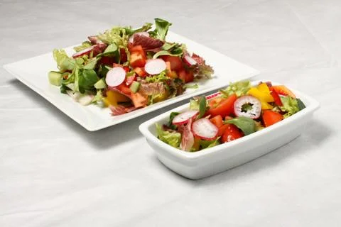 Radish salad Stock Photos