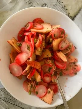 Radish Salad Fotos Stock