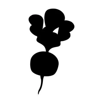 Radish vegetable icon image vector illustration design Stock Illustration