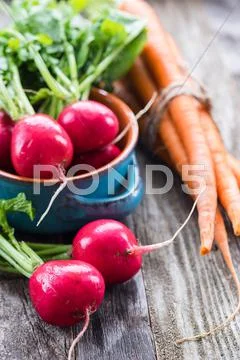 Radishes And Carrots