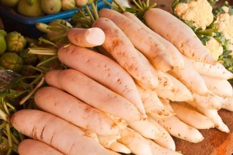 Radishes Stock Photos