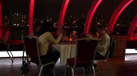 Radisson Dinner Cruise Stock Footage 57863813