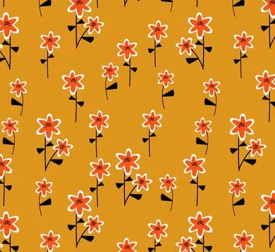 Raditional Indian Paisley pattern on background. allover pattern Stock Illustration