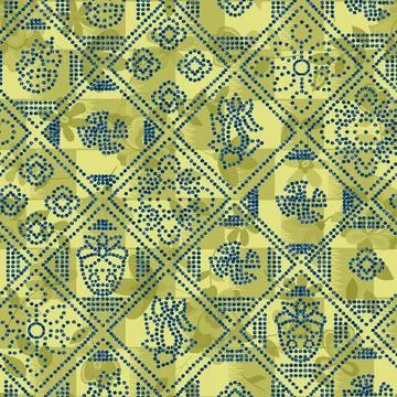 Raditional Indian Paisley pattern on background. allover pattern 스톡 일러스트