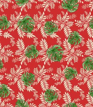 Raditional Indian Paisley pattern on background. allover pattern Stock-Illustration