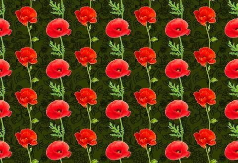 Raditional Indian Paisley pattern on background. allover pattern Stock Illustration