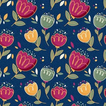 Raditional Indian Paisley pattern on background. allover pattern Illustration