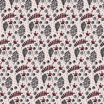 Raditional Indian Paisley pattern on background. allover pattern Stock-Illustration