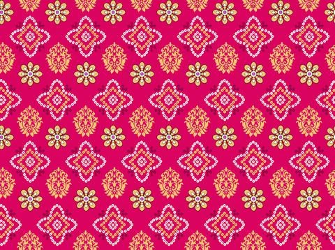 Raditional Indian Paisley pattern on background. allover pattern イラスト素材