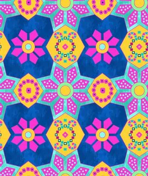 Raditional Indian Paisley pattern on background. allover pattern Stock Illustration