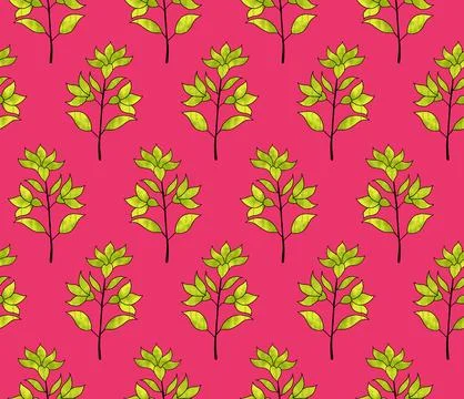 Raditional Indian Paisley pattern on background. allover pattern Stock Illustration