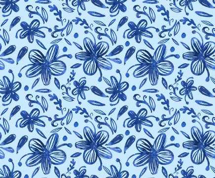 Raditional Indian Paisley pattern on background. allover pattern Stock Illustration