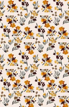 Raditional Indian Paisley pattern on background. allover pattern 스톡 일러스트