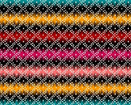 Raditional Indian Paisley pattern on background. allover pattern Stock Illustration