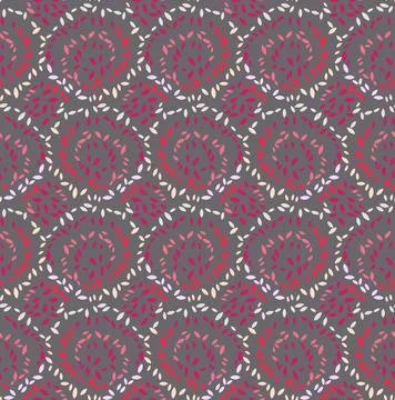 Raditional Indian Paisley pattern on background. allover pattern Stock Illustration