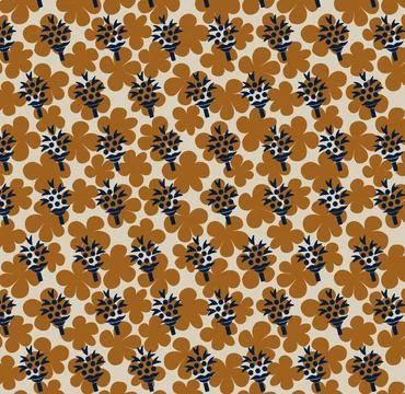 Raditional Indian Paisley pattern on background. allover pattern Stock Illustration