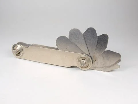 Radius meter. Mechanical engineering and design. Measurement. Stock Photos