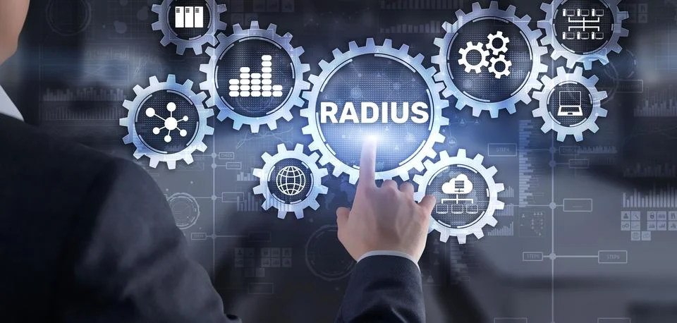 Radius. Protocol for implementing authentication Stock Photos